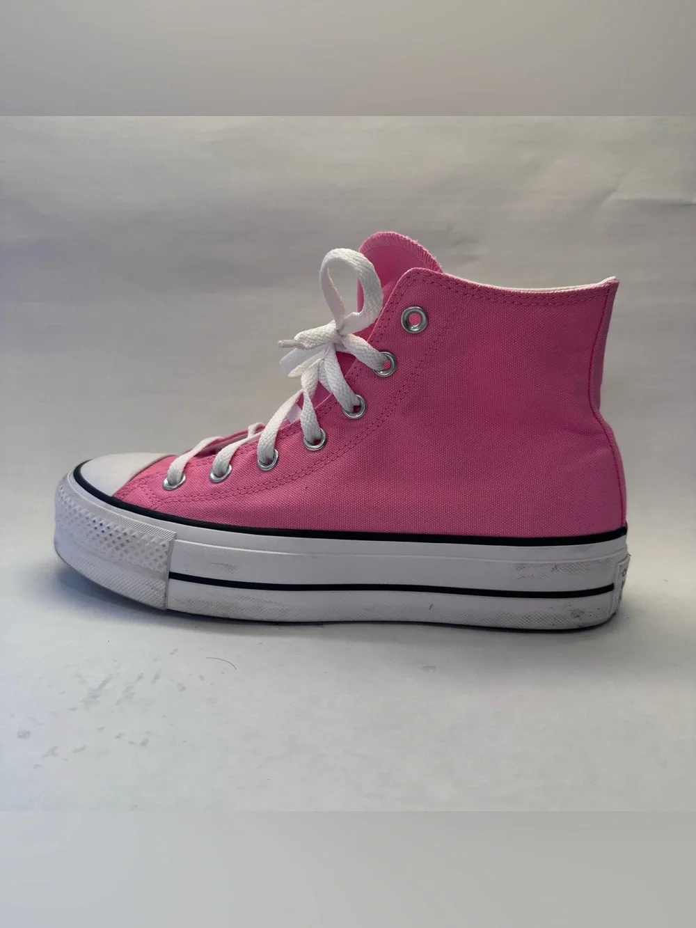 Converse Chuck Taylor All Star Lift Unisex Pink Platform Sneakers M6.5 W8.5